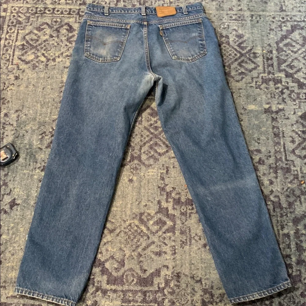 Levi 540 Classic light wash Blue Denim Jeans 34” waist 30” inseam slight taper - Picture 4 of 7